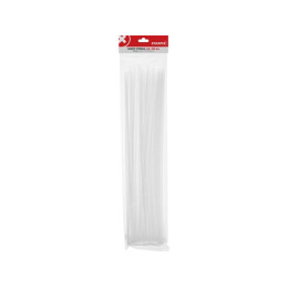 Хомут-стяжка 4.8х500 мм белый (100 шт в уп.) STARFIX