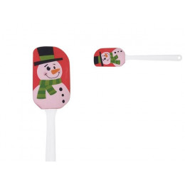 Лопатка силиконовая, 25 х 5.1 см, Снеговик, PERFECTO LINEA