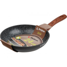 Сковорода ф 24х5.0 см, алюм., антиприг. покр., серия Hardy, PERFECTO LINEA