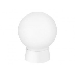 Светильник шар пластик/белый/прямой 60Вт, IP20 (НБП 01-60-004) Юпитер