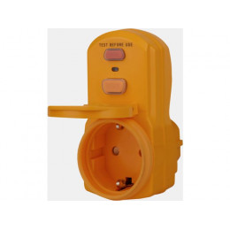 Розетка с вилкой переносная с УЗО (с/з, 16А, 230В) Brennenstuhl