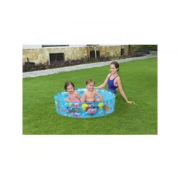 Складной детский бассейн Fill 'N Fun Sparking Sea, 122 х 25 см, BESTWAY