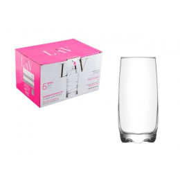 Набор стаканов, 6 шт., 390 мл, серия Adora, LAV