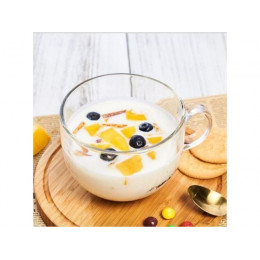 Кружка-бульонница стеклянная, 400 мл, Clear, PERFECTO LINEA