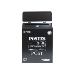 Ящик почтовый АЛЛЮР №3010 черный