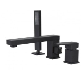 Смеситель для ванны (Lt) D35, серия Lily черный, a-five