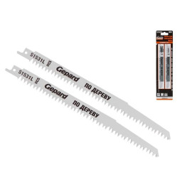 Пилка сабельная по дереву S1531L (2 шт.) GEPARD