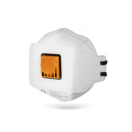 Респиратор JETA SAFETY JM-9322 складн. с клап. FFP2 (до 12 ПДК) (индивид. уп.)