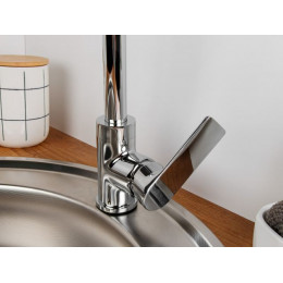 Смеситель для кухни (Lt) D35, серия Camellia хром, a-five