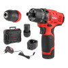 Аккум. дрель-шуруповерт WORTEX BD 1215 LiSET в чем. 12 В, 30 Н*м, 2х1.5 А*ч, БЗП 10 мм