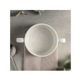 Супница керамическая, 300 мл, белая, PERFECTO LINEA