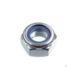 Гайка М12 со стопорным кольцом, цинк, DIN 985 (20 шт в пласт. конт.) STARFIX