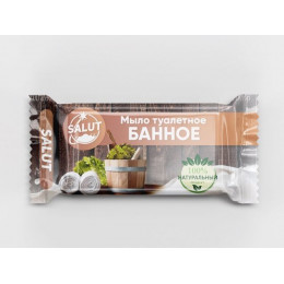 Мыло туалетное БАННОЕ 100 г, в цв. обертке