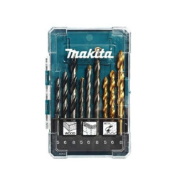 Набор сверл смеш. 9шт (дер., мет., бет.) MAKITA