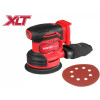 Аккум. эксцентриковая шлифмашина WORTEX COS 1218-1 E в кор. ALL1 XLT SOLO 18В, 125 мм, 6000-13000 об