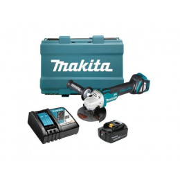 Аккум. углошлифмашина MAKITA LXT DGA 511 RT кейс MakPac 2