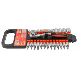 Набор головок и бит 28пр. 1/4" PRO STARTUL (PRO-42814)