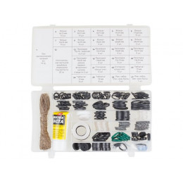 Комплект "Сантехник №4" в органайзере (плоские и формованные прокл.+санпаста, лен)