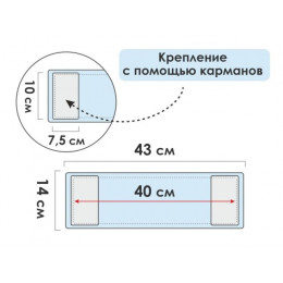 Сменная насадка для швабры из микрофибры, темно-синяя, PERFECTO LINEA