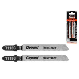 Пилка лобз. по металлу T118G (2 шт.) GEPARD