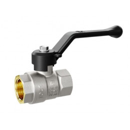 Кран шаровый 1 1/4" вн.-вн. ручка PN25, LD