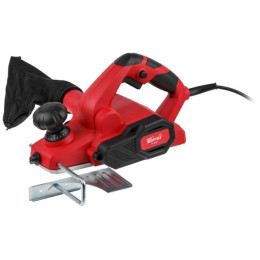 Рубанок электрический WORTEX LX PL 2006-1 в кор. 650 Вт, шир. до 82 мм, глуб. до 2.0 мм