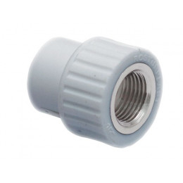 Муфта ПП комб. вн. 40х1 1/4", сер. РТП
