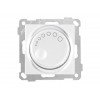 Выключатель поворотный (диммер) (скрытый, без рамки, винт. зажим, 600Вт) белый, DARIA, MUTLUSAN
