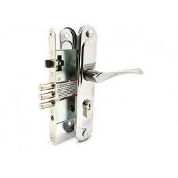 Замок врезной Зенит ЗВ4.009/17 (хром)