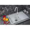 Мойка кухонная из искусственного камня BENEFIT олово 730х470 мм, AV Engineering