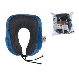 Подушка для путешествий с эффектом памяти, набор (маска для сна, чехол), синий, ARIZONE