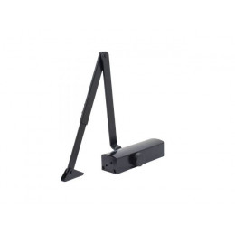 Доводчик дверной БУЛАТ PROFI  ДД 802/3  A-B (40-90 кг) черный, морозостойкий