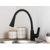 Смеситель для кухни D35-A черный, серия 800 ECONOCE