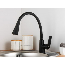 Смеситель для кухни D35-A черный, серия 800 ECONOCE