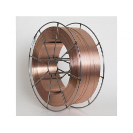 Проволока сварочная омедненная ER 70S-6 ф0,8мм (катушка D300 15 кг) Оливер