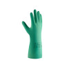 Перчатки К80 Щ40 нитриловые Atom Oil защитные промышленные, р-р 11/XXL, зеленые, JetaSafety