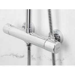 Душевая термостатическая система (Lt), серия THS хром, AV Engineering