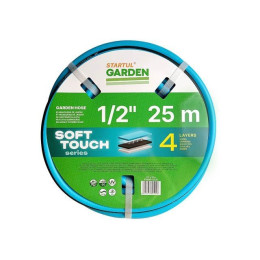 Шланг поливочный 1/2" 25м STARTUL GARDEN SOFT TOUCH (ST6040-1/2-25)