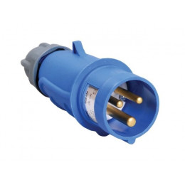 Вилка силовая 16А 220В 2P+PE IP44 MAGNUM