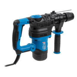 Перфоратор BULL BH 3202 в чем. 1500 Вт, 6,5 Дж, 32 мм, 2 реж. + 2 зуб., 3 сверла, SDS-plus