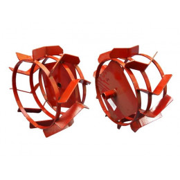 Грунтозацепы (комплект) ф 380/300 мм, шир. 180 мм, 6-гр. втулка 23 мм, 3 обруча ВРМЗ