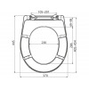 Сиденье для унитаза универсальное Softclose, Alcaplast