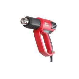 Термовоздуходувка WORTEX HG 6120 в кор. + набор сопл 2000 Вт, 3 режима., 50-600 °С