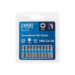 Насадка крестообразная PH1 25мм 10шт EXPERT STARTUL (SE8501-25)