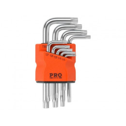 Набор ключей Torx T10-T50 9шт коротк. PRO STARTUL (PRO-87209)