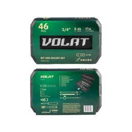 Набор головок и бит 46пр. ВОЛАТ