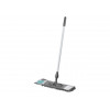 Швабра для пола с насадкой из шенилла, серая, PERFECTO LINEA