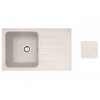 Мойка кухонная из искусственного камня ART песочный 770х475 мм, AV Engineering