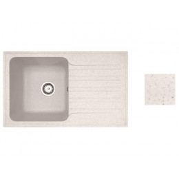 Мойка кухонная из искусственного камня ART песочный 770х475 мм, AV Engineering