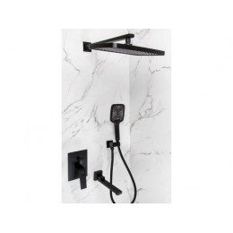 Душевая система (Lt) D35, серия Lily черный, a-five